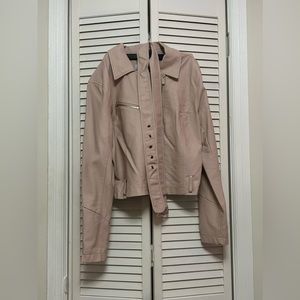 New York and Company leather jacket